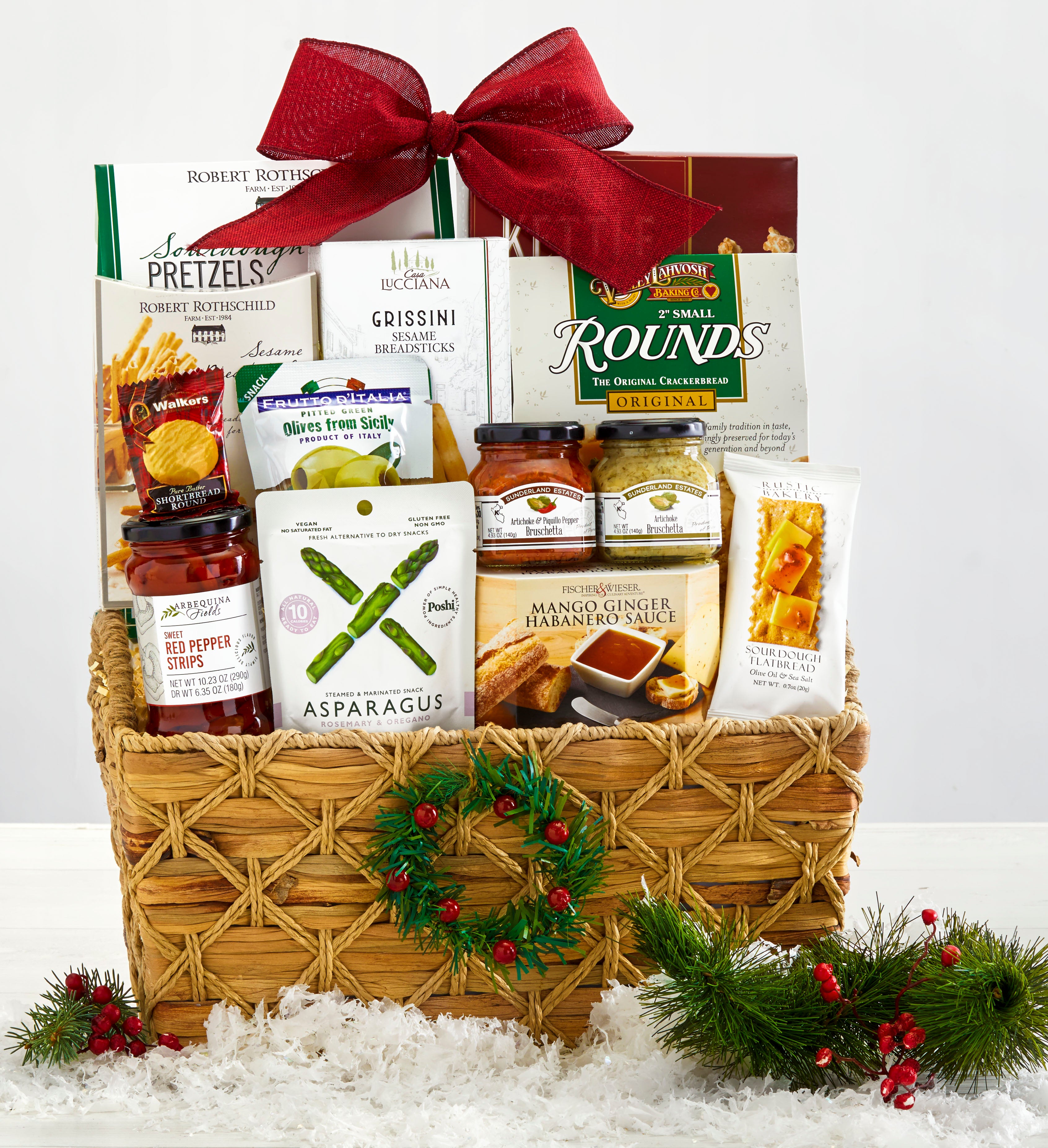 Joy To The World Woven Basket